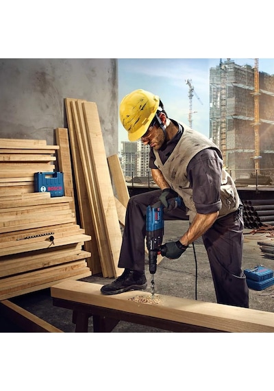 Bosch GBH 240 Kırıcı Delici  + GWS 750-115 Avuç Taşlama Makinesi Carton - 0615990N1W