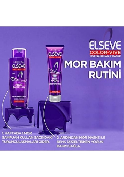 Turunculaşma Karşıtı Mor Şampuan 200 Ml 42208637