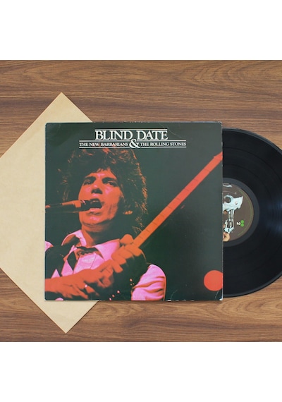 The New Barbarians & The Rolling Stones - Blind Date 33'lük Lp Pl
