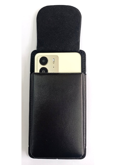 Kemere Takılan Lüks Kılıf Büyük Boy Mıknatıslı Dik 17x8 Cm