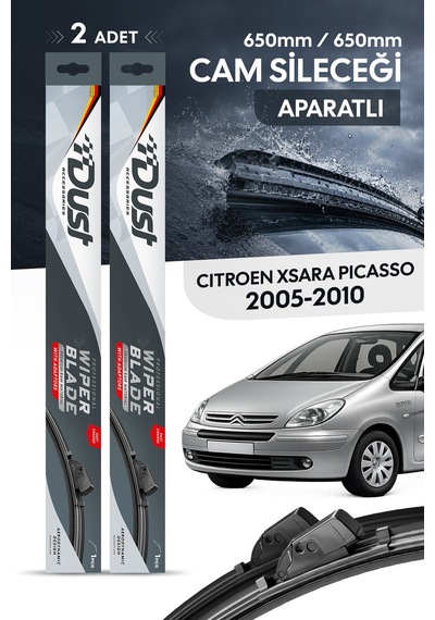 Citroen Xsara Picasso 2005-2010 Uyumlu Silecek Takımı 650mm/650mm S16