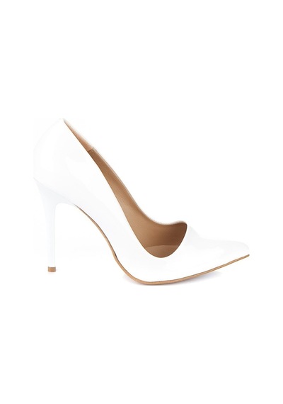 Fox Shoes Beyaz/Beyaz Kadın Topuklu Ayakkabı 8922151909