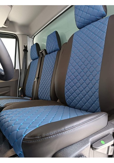 Ford Transit Tek Kabin Araca Özel Deri Oto Koltuk Kılıfı 158216