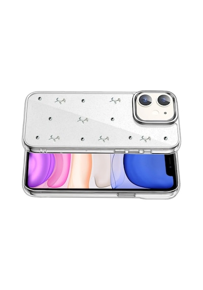 Apple iPhone Uyumlu,  11 Fiyonk Desenli Kapak - Desen 4