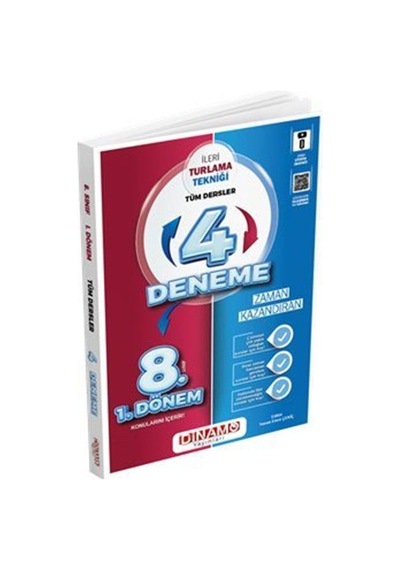 2023 İleri Turlama Tekniği 8. Sınıf I. Dönem Tüm Dersler 4 Den...