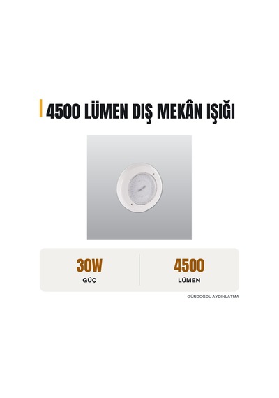 Ack Led Havuz Ve Yer Armatürü Mavi - Ah08-03660