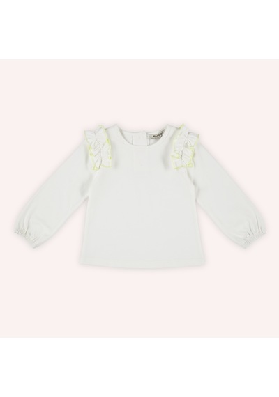 Panço Kız Çocuk Uzun Kollu T-shirt 2421gb05004-4613 001