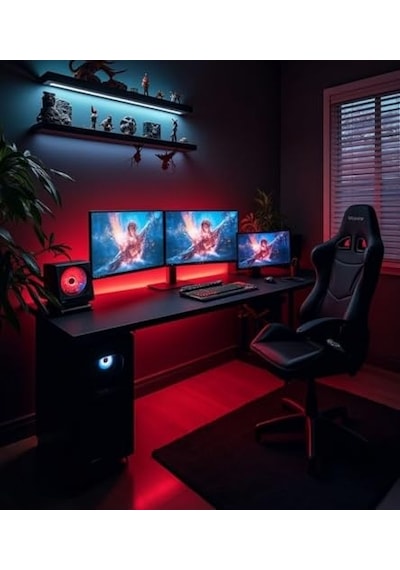 8 Renk Kumandalı Sese Duyarlı Renk Değiştiren Rgb Çubuk Şerit Led Işık Sb-6541 Şeffaf, 100 Cm Diğer
