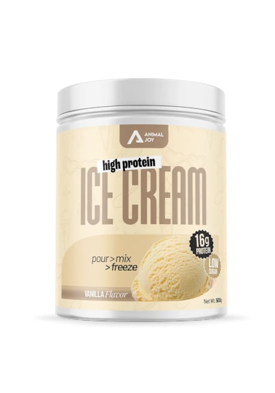 Protein Ice Cream - Vanilya - 500 Gr - 10 Servis