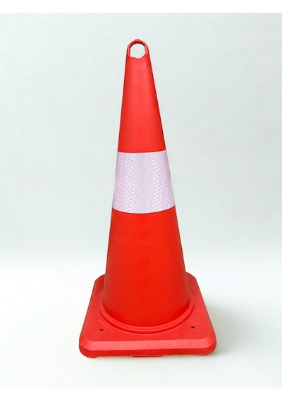 50cm Kırılmaz Trafik Konisi