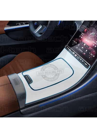 Mercedes C Seri Orta Konsol Uyumlu Tpu Koruyucu