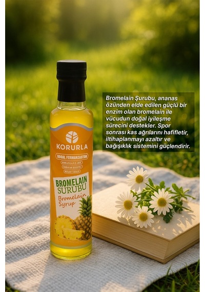 Bromelain Ananas İçeren Detox Şurubu 250 Ml