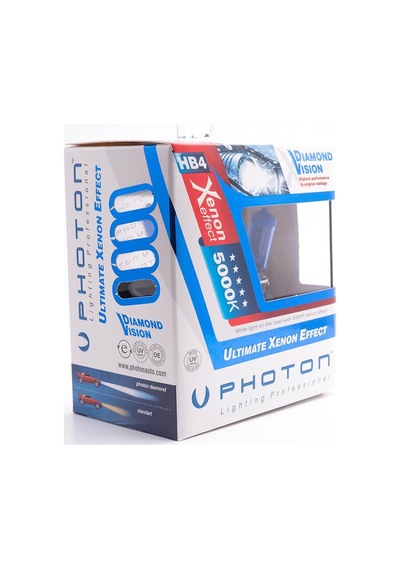 Photon Hb4 9006 12v 55w 5000k Diamond   Vision