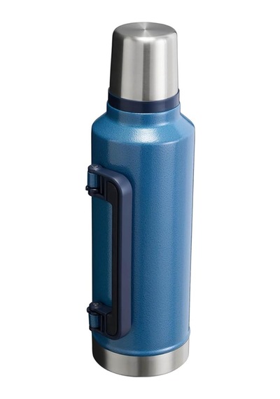 Stanley Classic Legendary Vakumlu Çelik Termos, Mavi Hammertone Lake , 1.9 Litre Sku: Smg8690010147271 Açık