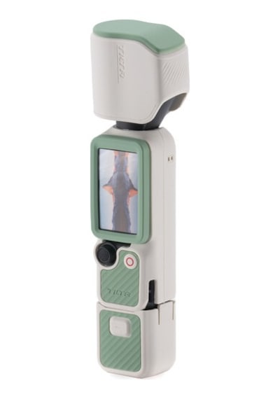 Tiltar Djı Osmo Pocket 4 Silikon Koruyucu Kılıf Seti Celadon White