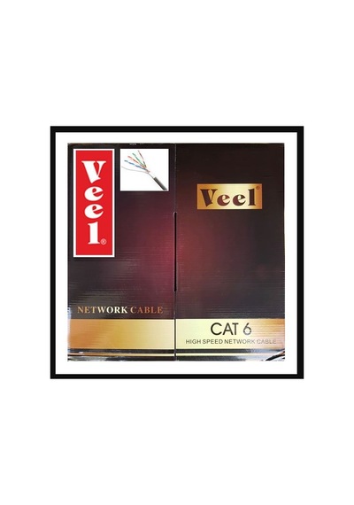 Vell Cat 6 23 Awg Data Kablosu Internet Kablosu 305 Metre
