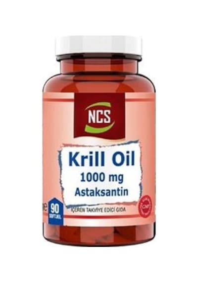 Ncs Krill Oil 1000 Mg Astaksantin 90 Softjel Diğer