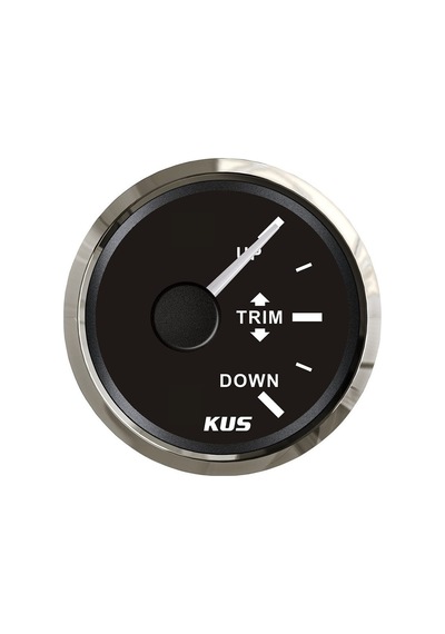 Kus Trim Göstergesi Siyah 12/24v 52mm
