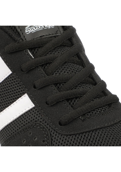 Slazenger  Omega In Erkek  Siyah - Beyaz Günlük Spor Ayakkabısı