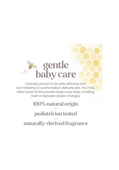 Burt's Bees Bebek Toz Tozu, Güvenli Ve Nazik Konfor İçin Talk İçermez Ve Hipoalerjenik,% 100 Doğal Kökenli, Çocuk Doktoru Test Edilmiştir, 8.5 Oz