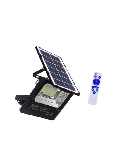 Güneş Panelli Sokak Aydınlatma 100 Watt Led Solar Projektör Hsplinm-5856