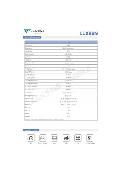 Lexron 600 Watt 12v Tam Sinüs İnverter Lexron