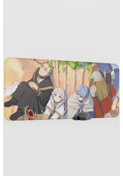 Sousou No Frieren Anime V1 - 90x40 Xxl Gaming Kauçuk Kaymaz Taban Mouse Pad Fare Altlığı