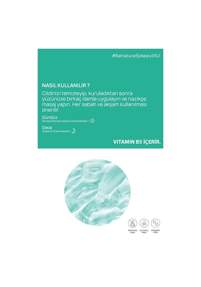 The Ceel Yoğun Nemlendirici Serum Hyaluronic Acid, Sodium PCA & Panthenol (B5) 30 ml