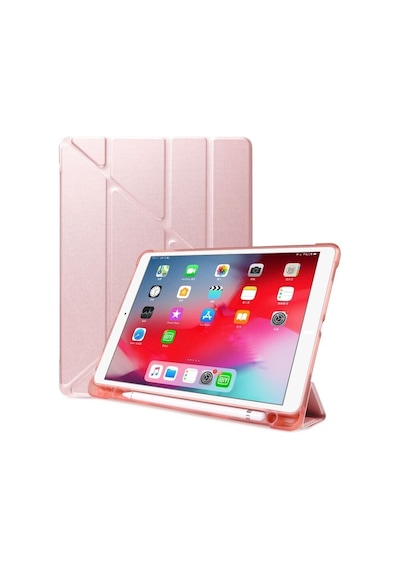 Huawei Matepad 11.5 Inç Tablet Uyumlu Kılıf Katlanır Kalemlikli Standlı Uyku Modlu Akıllı Kapak Kılıf