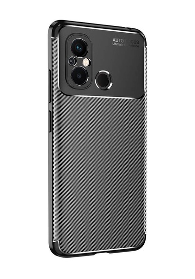 More Tr Redmi 12c Kılıf Mtr Negro Silikon Kapak - Siyah