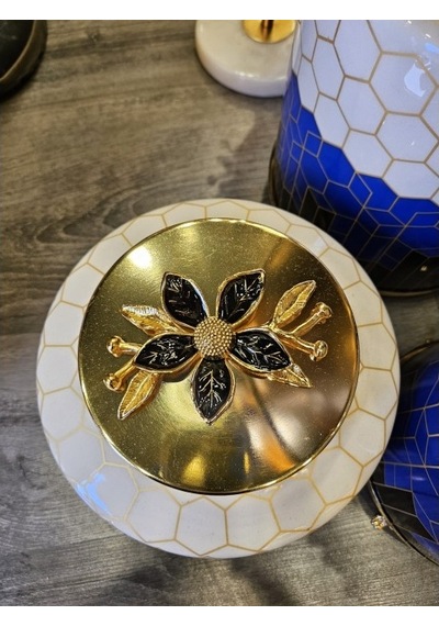 Gaga-1060 3'lü Decal Mavi Küp Set