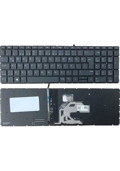 Hp Probook 8mh55ea Klavye Tuş Takımı Siyah Tr Aydınlatmalı
