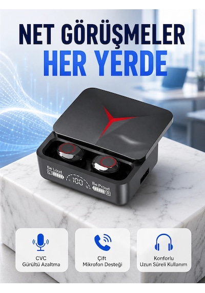 Mey İthalat Uzun Pil Ömürlü Bluetooth Kulaklık Spor Ve Günlük Kullanım İçin Uygun Yeni Nesil Diğer