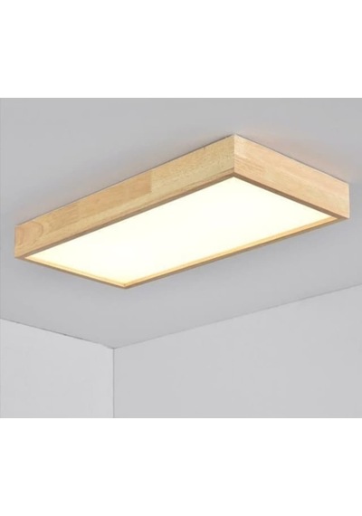 Dekor Olsun Led Aydınlatmaahşap Avize 30X120