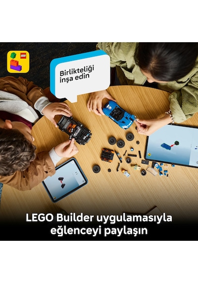 LEGO® Speed Champions Jaguar Project 7 ve Land Rover Defender 77264 - 10+ Yaş için Minifigür İçeren Oyuncak Yapım Seti (740 Parça)