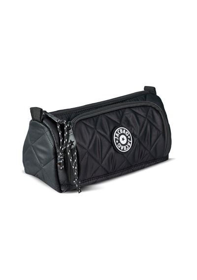 Jacbag Prime Xl Soft-çift Bölmeli Kapitone Kalemkutu Prime Xl Soft-siyah renkli