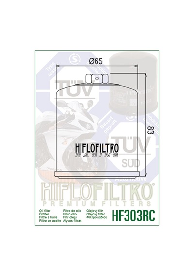 Hf303Rc Cbr 1000-Cbf500Cbr600-Xl650 V Transalp Performans Filtre 387795971