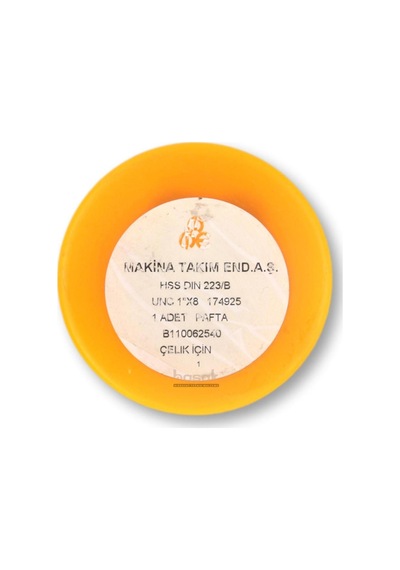 Mte Unc 1 Pafta Normal Vidalı Hss Dın 223/b