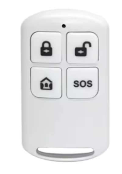 Pf-50 433 Mhz 4 Tuşlu Kablosuz Uzaktan Kumanda Piller İçinde 1