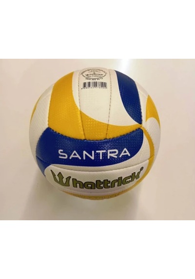 Hattrick Santra Voleybol Topu El Dikişli Sarı - Mavi