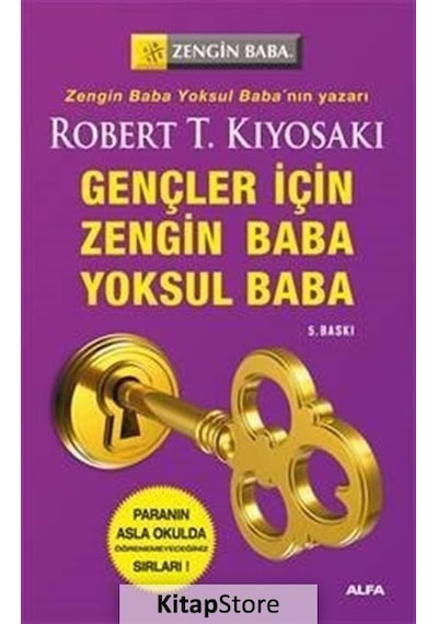 Zengin Baba Yoksul Baba Gençler Için / Robert T. Kiyosaki N11.7648