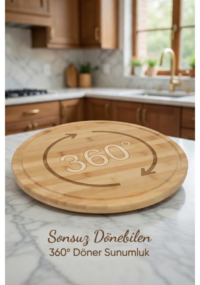 Bambu Döner Sunumluk 33x33 Cm Pizza Standı Ahşap Döner Servis Tepsisi Oluklu Kenarlı Kahvaltılık Pasta Peynir Sunum Tabağı Bej Bej Bambu Döner Sunumluk 33x33 Cm Pizza Standı Ahşap Döner Servis Tepsisi Oluklu Kenarlı Kahvaltılık Pasta Peynir Sunum Tabağı Bej Bej