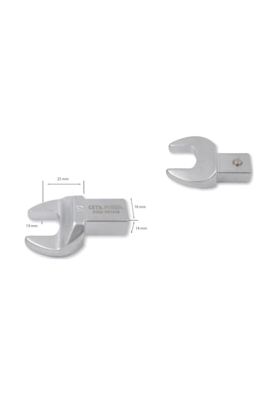 Ceta Form 19mm Açık Ağız Tork Anahtar Ucu 14x18mm D02e-oe1419