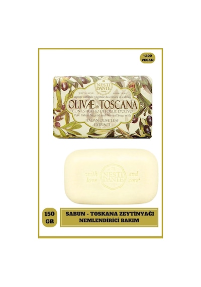 Nesti Dante Sabun Olivae Toscana Zeytinyağlı Nemlendirici Vegan Bakım 150 G