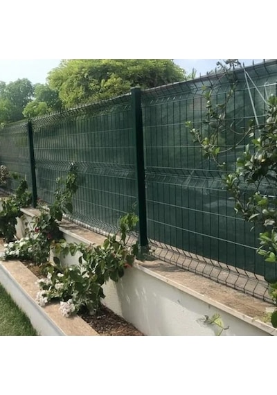 Yeşil Çit Filesi, %75 Görüntü Kesme, 1x7 M Boyut