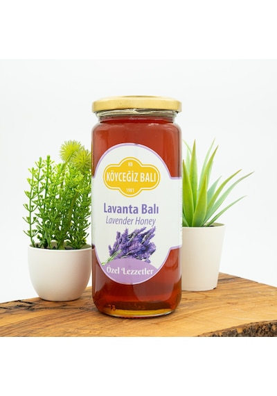 Köyceğiz Balı Lavanta Balı Cam Kavanoz 660 G
