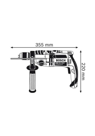 Bosch Professional GSB 20-2 Darbeli Matkap - 060117B400