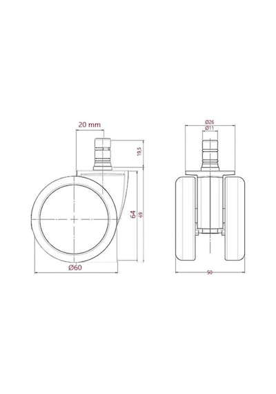 Siyah Konik Yıldız Ayak+60 Sessiz+class3 Siyah Piston Makam Koltuğu Ofis Koltuğu Oyuncu Koltuğu