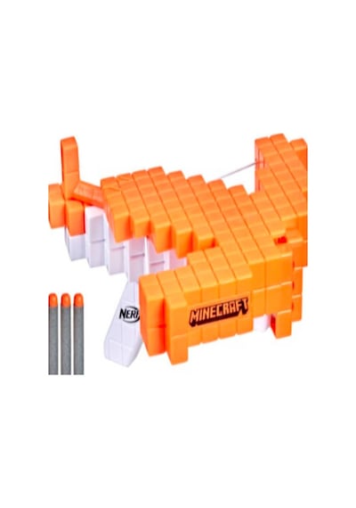 Nerf F4415 Minecraft Pillager Crossbow Yaylı Dart Tabancası