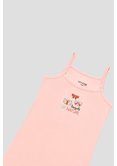 Defne Baby Kız Çocuk Desenli Premium Pamuklu Penye 2'li Atlet Takımı Çok Renkli Defne Baby Kız Çocuk Desenli Premium Pamuklu Penye 2'li Atlet Takımı Çok Renkli